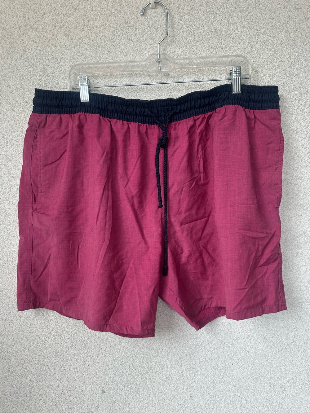 Vilebrequin Men’s Magenta Swim Trunks Shorts Pink Navy Lined Size XXXL